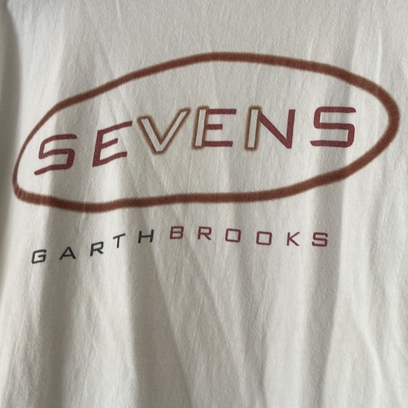 Sevens Garth Brooks 1998 World Tour T-Shirt - Picture 2 of 7